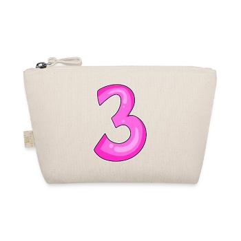 Trois - 3 - Numéro 3 - Numéro 3 - Trousse biologique - nature - Devant