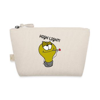 Funny Saying Funny Humor Gift Idea - Organic Pouch - nature - Front
