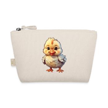 Little cute chick - Organic Pouch - nature - Front