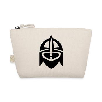 Viking Helmet Warrior - Organic Pouch - nature - Front