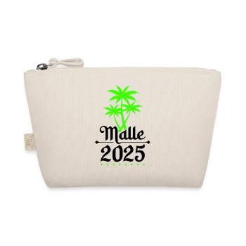 malle 2025 palmen 1 - Bio-Täschchen - Natur - Vorne