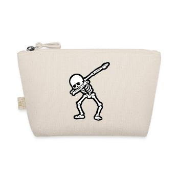 skull dabbing sonnenbrille - Bio-Täschchen - Natur - Vorne