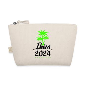 ibiza 2024 palmen - Bio-Täschchen - Natur - Vorne