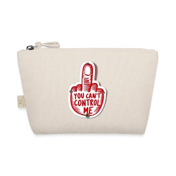 You Can't Control Me - Organic Pouch - nature - Front