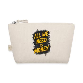 The Graffiti Money Statement - Organic Pouch - nature - Front