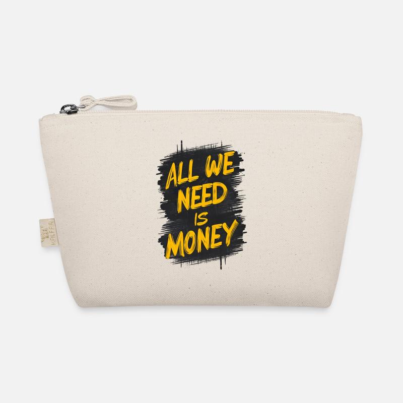 The Graffiti Money Statement - Organic Pouch - nature