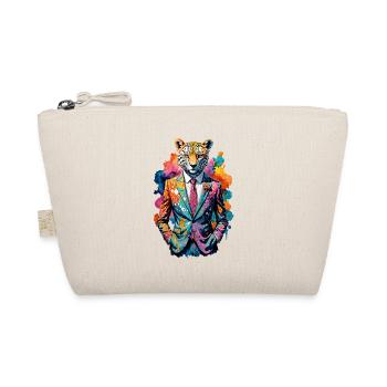 Cheetah in a suit - Organic Pouch - nature - Front