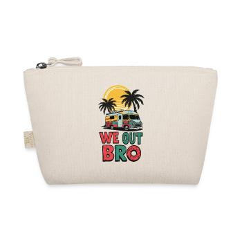 We out bro, Last day of school teacher - Organic Pouch - nature - Front