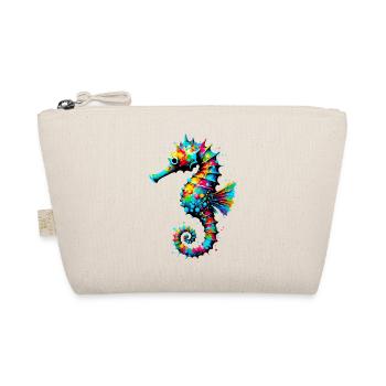 Seahorse - Organic Pouch - nature - Front
