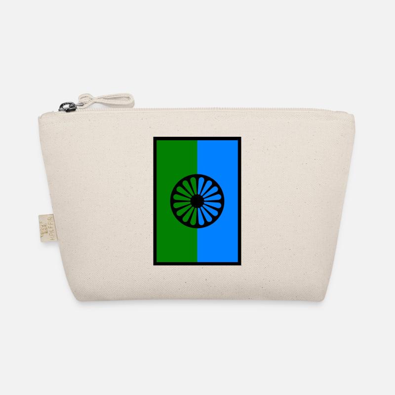 115552801 188819732 Romani Flag 1 Organic Pouch