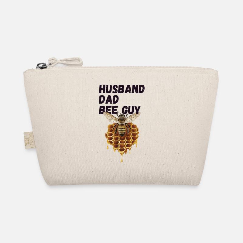 Husband Dad Bee Guy Beekeeper Organic Pouch