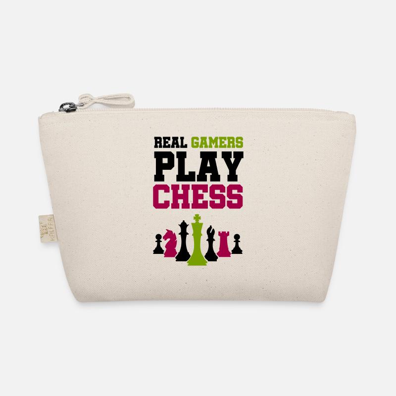 chess pieces chess Organic Pouch