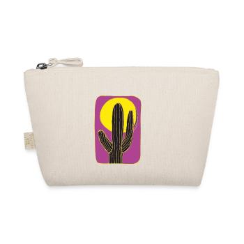 Cactus Mexico at night - Organic Pouch - nature - Front