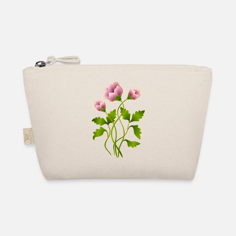 Blumen - Bio-Täschchen - Natur