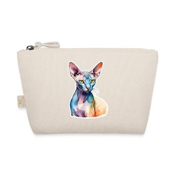 Sphynx Chat Aquarelles - Trousse biologique - nature - Devant