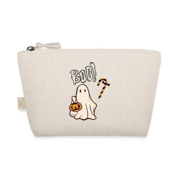 Booo Halloween - Bio-Täschchen - Natur - Vorne