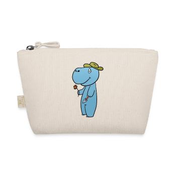 Hippo Garden - Organic Pouch - nature - Front