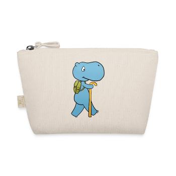 Hippo Hiking - Organic Pouch - nature - Front