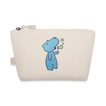 Hippopotamus Soap Bubbles - Organic Pouch - nature - Front