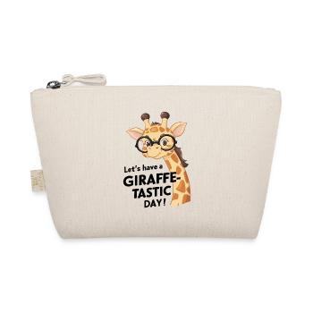 Lasst uns einen fantastischen Tag haben - Giraffe - Bio-Täschchen - Natur - Vorne