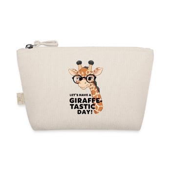 Lasst uns einen fantastischen Tag haben - Giraffe - Bio-Täschchen - Natur - Vorne