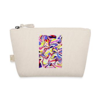 Abstrait coloré motif liquide - Trousse biologique - nature - Devant