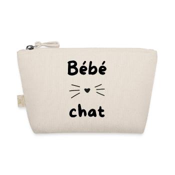 Baby cat - Organic Pouch - nature - Front