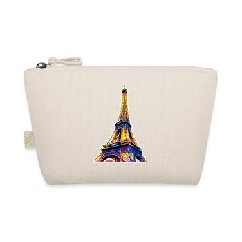 Eiffelturm #16 - Bio-Täschchen - Natur - Vorne