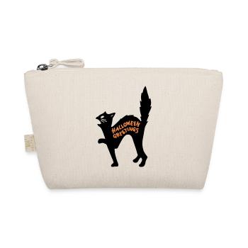 chat d'halloween - Trousse biologique - nature - Devant