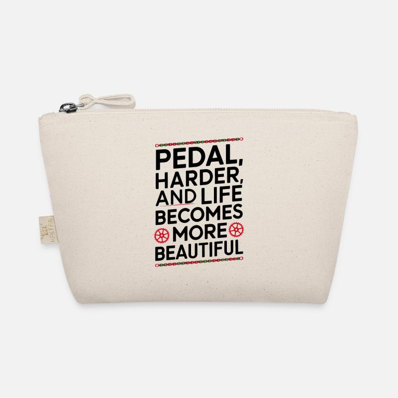 Conception de citation de cyclisme motivant Trousse biologique