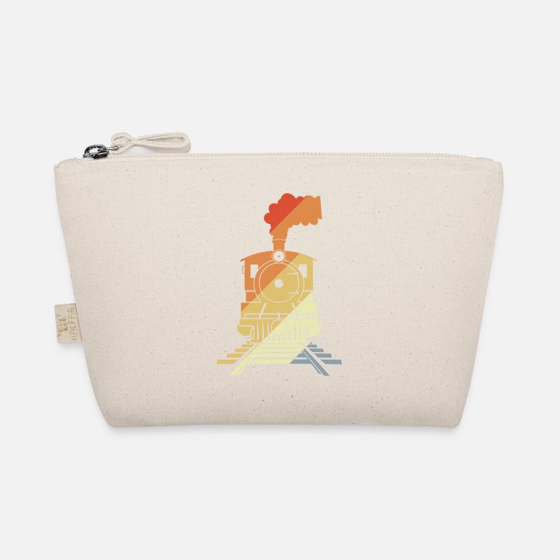 Railroad Drawing Vintage Style Organic Pouch