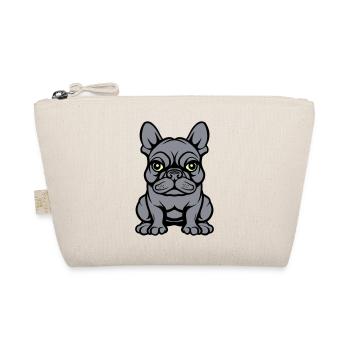 Bulldogg Dog Comic - Organic Pouch - nature - Front