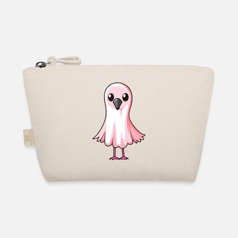 Flamingo Halloween Comic Geist Bio-Täschchen