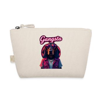 Basset Hound Gangster Chien Lunettes de soleil Cadeau - Trousse biologique - nature - Devant