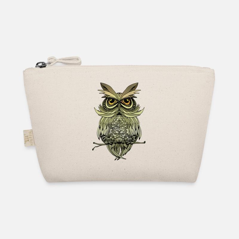 Owl bird Organic Pouch