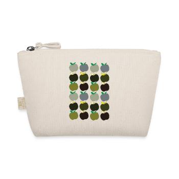 Motif Pomme 2 - Trousse biologique - nature - Devant