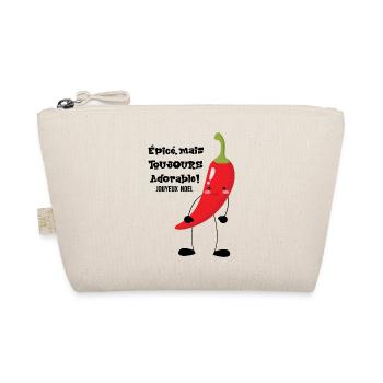 Spicy but still adorable - Organic Pouch - nature - Front