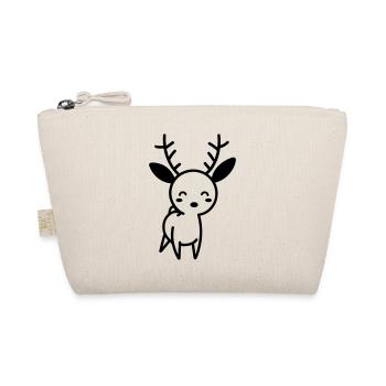 Deer - Organic Pouch - nature - Front