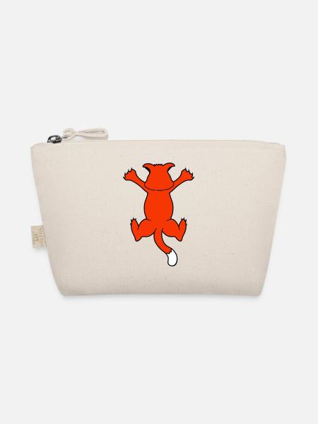 Funny Cat Claws Claws Claws Scratching - Organic Pouch - nature - Front