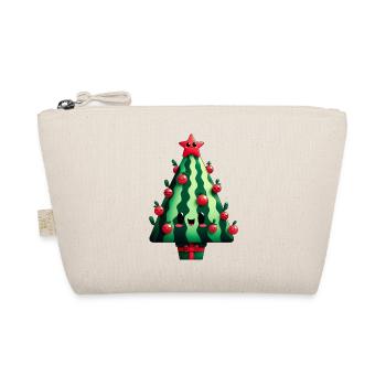 Christmas tree made of watermelon - Organic Pouch - nature - Front