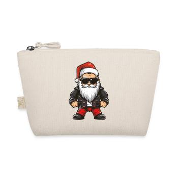 Le Père Noël cool - Trousse biologique - nature - Devant