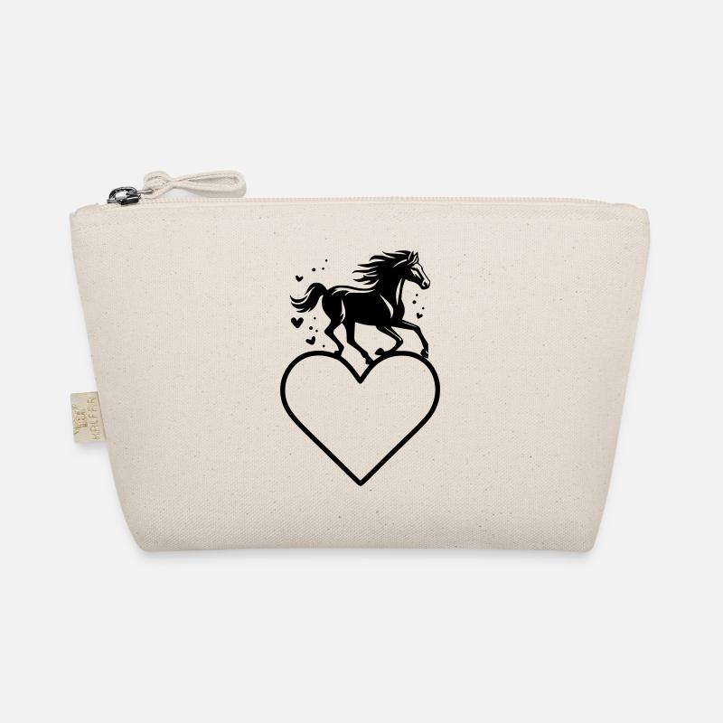 Pferde Rahmen Bio-Täschchen