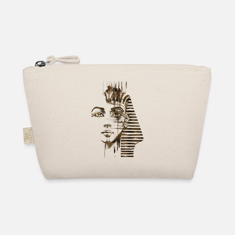 Pharaoh Egypt Women Ancient Pyramid Pharaoh Egypt Organic Pouch