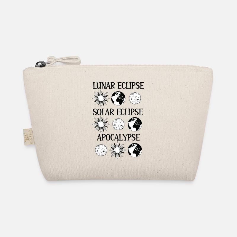 Lunar Eclipse Solar Eclipse Apocalypse Organic Pouch