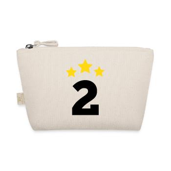 2 ans étoile - cadeau de 2 e anniversaire - Trousse biologique - nature - Devant
