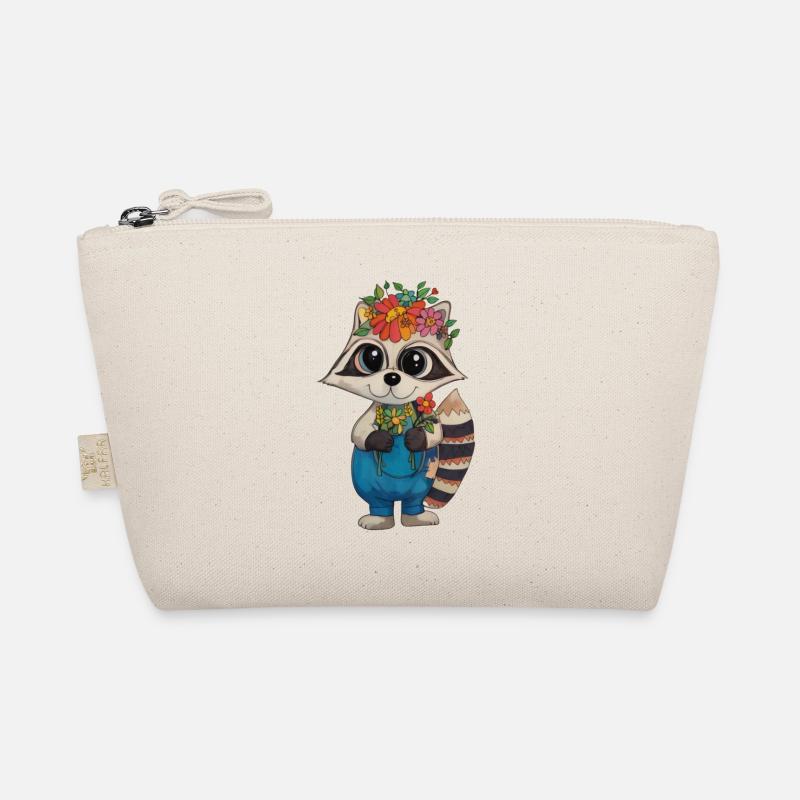 Couronne de fleurs raton laveur Trousse biologique