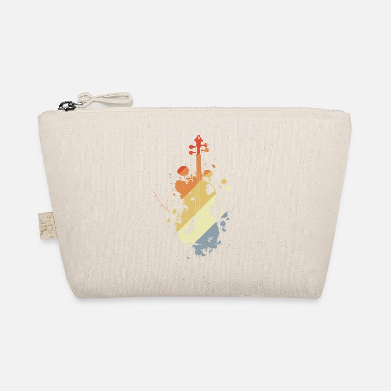 Violin Retro Organic Pouch