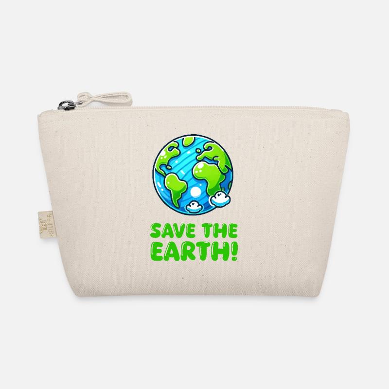 erde planet save the earth Bio-Täschchen