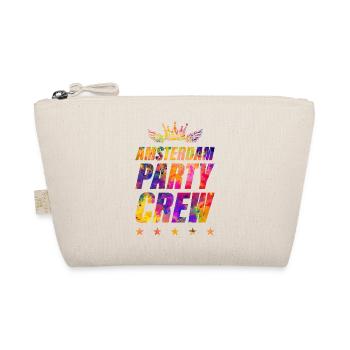 Amsterdam Party Crew - Organic Pouch - nature - Front