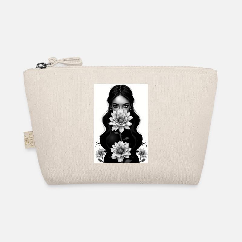 Frau der Blume Bio-Täschchen